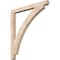Ekena Millwork Thorton Block Smooth Bracket, Douglas Fir, 3 1/2"W x 44"D x 48"H BKT04X44X48THR05SDF - alternate 1